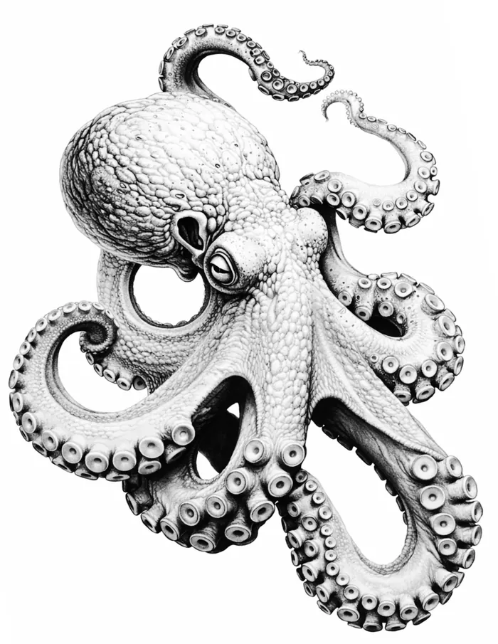 Octopus tattoo reference